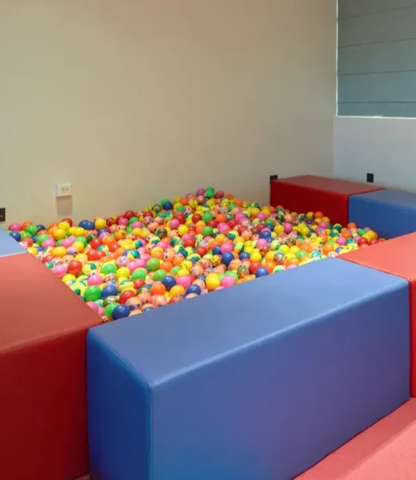 Kids' games room at the hotel