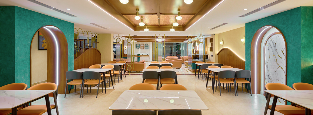 Dining experience at the hotel