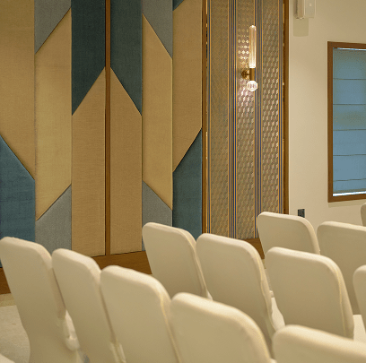 Pre-function lounge with sofa seating