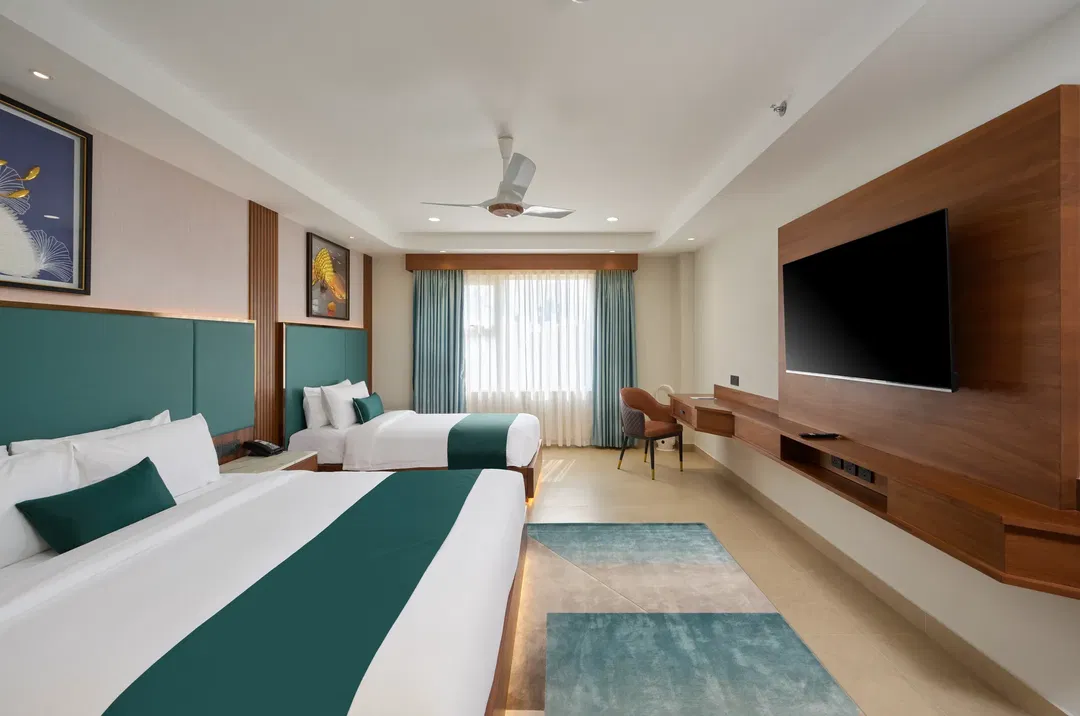 Family room seating and amenities