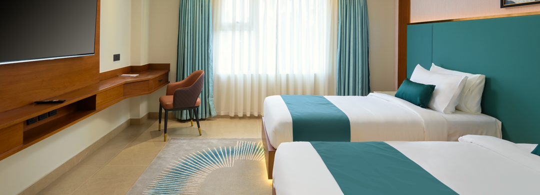 Hotel rooms and suites interior